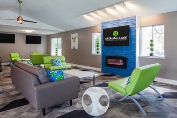 Clubhouse with upgraded interiors